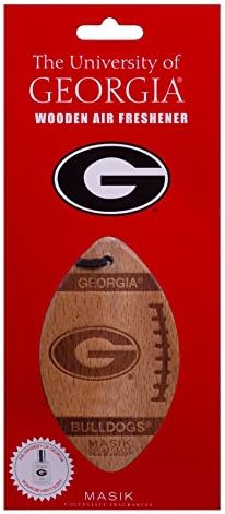University of Georgia- Wooden Football Air Freshener