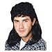 Mullet Wig Black