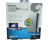 Seagate FreeAgent GoFlex 1 TB FireWire 800 USB 2.0 Ultra-Portable External Hard Drive for Mac STBA1000100