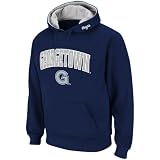 NCAA Georgetown Hoyas Navy Blue Classic Twill II Pullover Hoodie Sweatshirt