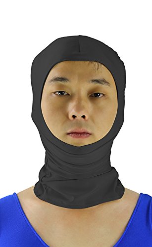 JustinCostume Adult Zentai Costume Open Face Hoods Mask Halloween Accessories