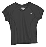 Champion Ladies Double Dry Texture V-Neck T-shirt. 4934