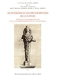 Revue William Blake And Co  / Les éléments et les métamorphoses de la nature : Imaginaire et symbolique des arts dans la culture européenne du XVIe au XVIIIe siècle
