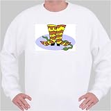 Sweatshirt with australia, snakeskin, boot, outback