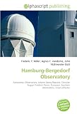 Hamburg-Bergedorf Observatory: Astronomy, Observatory, Johann Georg Repsold, Christian August Friedrich Peters, European Southern Observatory, Great refractor