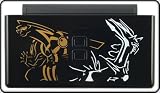 Pokemon Black - Nintendo DS Lite Complete Full Housing Shell Case Replacement Repair w/ Hinge Set