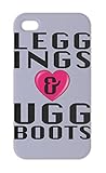 Leggings & Ugg Boots Slogan Iphone 5-5s plastic case