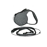 Flexi Classic 1 Small, 26lbs, Black, 16ft.
