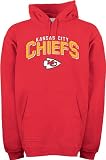 Kansas City Chiefs Adult Red Goaline NFL Hooded Sweatshirt By Reebok