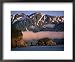 Rocky Headlands and Snow-Capped Peaks, Chichagof Island, Alaska, USA Styles Framed Art Poster Print by Ralph Hopkins, 22x18