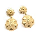 Rosette Stud Earrings
