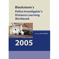 Blackstone's Police Investigator's Distance Learning Workbook