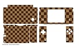Brown Fashion Pattern Design Protective Skin for Nintendo DSi