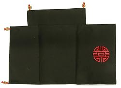 Black Linen Table Runner