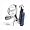 Intech Future Tour Junior Golf Set, (Left-Handed, Age 6 to 11, Oversize Driver, Mirror Finish 5 and 9 Irons, Putter, Collapsible Nylon Bag)