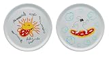 A di Alessi Set of 2 Pizza Plates - Decoration 1