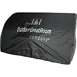 Premium Black Vinyl Grill Cover Cover Size: 36 Island Grill Head