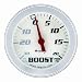 Equus 8457 Boost/Vacuum Gauge - White Dial