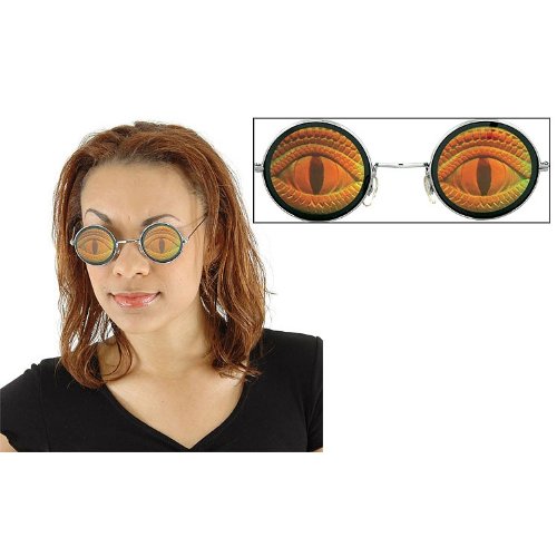 Holografix Lizard Eyes Costume Glasses