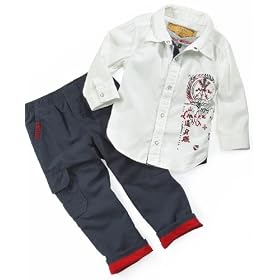 Guess Kids Shirt, Boys Snap-Front Shirt