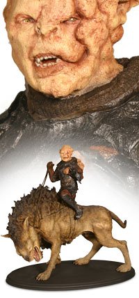 Childrens Toyshop  Toys : Gothmog On Warg Lord Of The Rings Sideshow Weta Statue