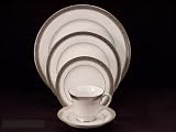 Gift Item - Noritake Crestwood Platinum - 5 piece place setting
