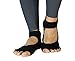 Aries Premium Non Slip Toeless Women's Yoga Socks, S-M, Black