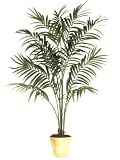 8 Inch Kentia DTcor Artificial Silk Palm Tree Plant 