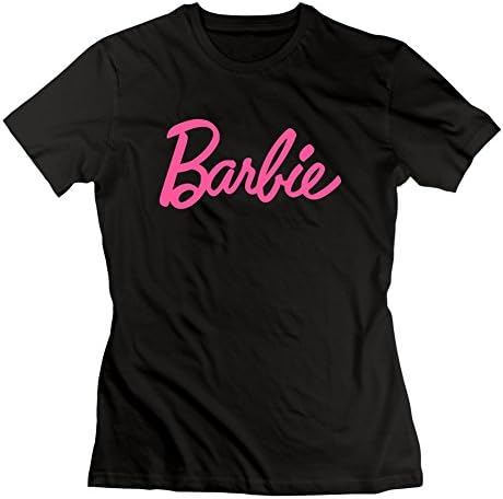 Women Barbie Barbie 28 Black Customizable Comfortable Informal Tee Shirts Medium
