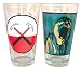 Pink Floyd THE WALL 2 Pack Beer Soda Pub PINT GLASSES New Gift