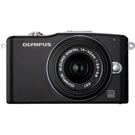 Olympus Pen E-PM1 12 MP CMOS Sensor Digital Camera with 14-42mm II Lens and 3 LCD Screen... by Olympus
