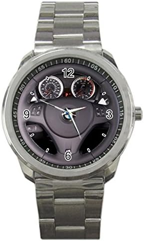 Mens Bmw M Frozen Gray Desain Sport Metal Watch