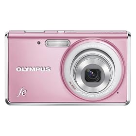 Olympus FE-4020 14 MP Digital Camera with 4x Wide Angle Zoom and 2.7-inch LCD (Pink) by Olympus