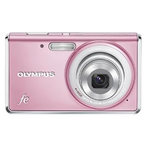 Olympus FE-4020 14 MP Digital Camera with 4x Wide Angle Zoom and 2.7-inch LCD (Pink)