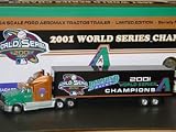 2001 Arizona Diamondbacks World Series Champs Die Cast Tractor Truck Brand New