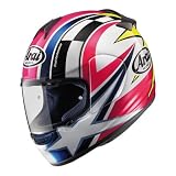 Arai Vector Graphic Motorcycle Helmet Schwantz Pink/Blue Large 41DRfCumouL. SL160 Arai Vector Graphic Motorcycle Helmet Schwantz Pink/Blue Large