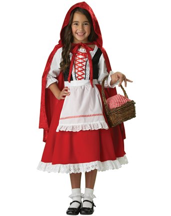 InCharacter Girls Little Red Riding Hood Costume