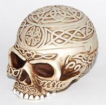 Jewelry Box Celtic Skull Vessel Jewelry Box Celtic Skull Vessel