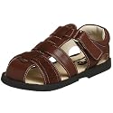 See Kai Run Infant/Toddler Jackson Fudgsicle Brown Fisherman Sandal,Brown,6 M US Toddler