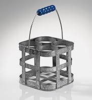 Conran Galvanized Bottle Carrier