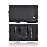 For Droid X HTC EVO 4G HD2 Leather Pouch Case Belt Clip