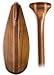 Sanborn Wooden Canoe Paddle (Little Sag)