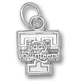 University of Tennessee Lady Vols T Pendant (Silver)