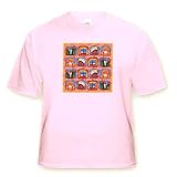 IMAGE OF Cats, Cat, A Cat Day, Kittens, Kitten, Pets, Animals, Cute Cats, Cute Kittens, Orange - Adult Light-Pink-T-Shirt Medium