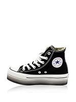 Converse Zapatillas Abotinadas High Platform Eva Canvas (Negro)