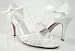 Jeweled Stones Wedding Shoes Shiny Bridal Sandals