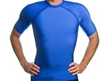 Men's UV Rash Guard Shirt - Royal Blue