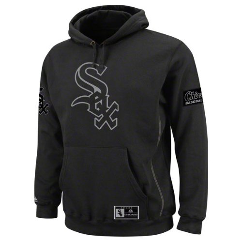 Chicago White Sox Black Be Proud Hooded Fleece Pullover Sweatshirt