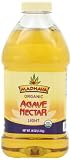 Madhava Organic Agave Nectar - Light, 46-Ounce Bottles (Pack of 2)