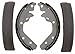 ACDelco Silver 14519B Bonded Rear Drum Brake Shoe Set